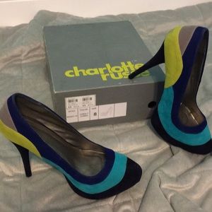 Multi color heels